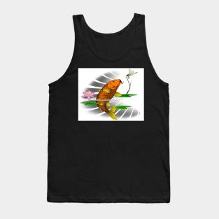 koi tattoo art Tank Top